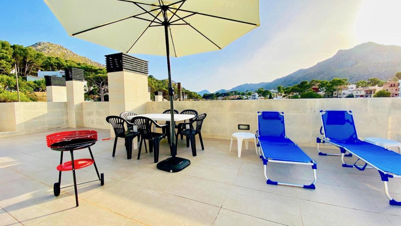 Mirador Blue - Penthouse Apartments With Roof Terrace Cala de Sant Vicenc Exteriér fotografie